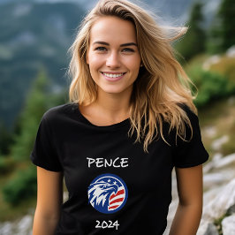 Camiseta Águila electoral de Mike Pence 2024 - Oscura