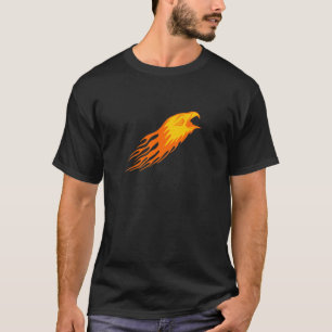 Camiseta Águila en llamas