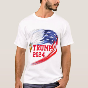 Camiseta Águila estadounidense Trump 2024