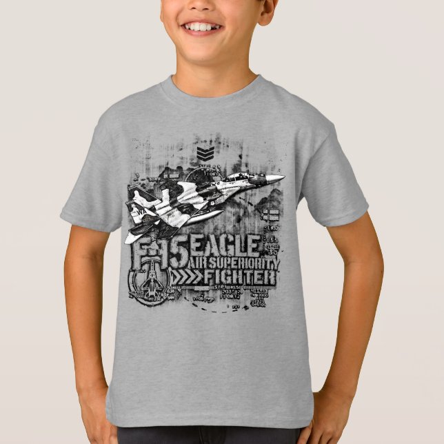 Camiseta Águila F-15 (Anverso)