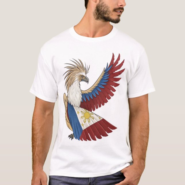 Camiseta Águila filipina (Anverso)