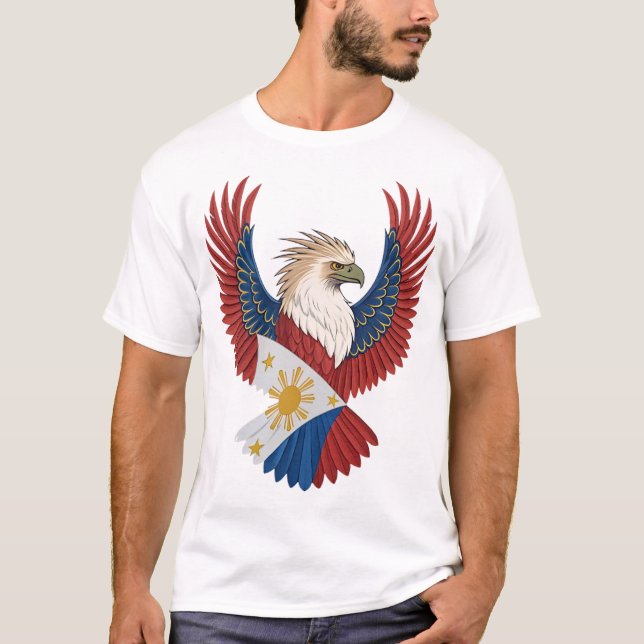 Camiseta Águila filipina (Anverso)
