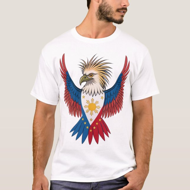 Camiseta Águila filipina (Anverso)