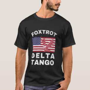 Camiseta Águila Foxtrots Delta Tangos Divertidos Foxtrots D