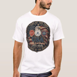 Camiseta Águila Gráfica de Libertad por el 250 Aniversario