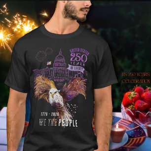 Camiseta Águila Grande US 250 Años de Libertad Nosotros El 