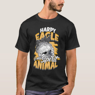 Camiseta Águila Harpía Es Mi Animal Espíritu Ave Rapaz Harp