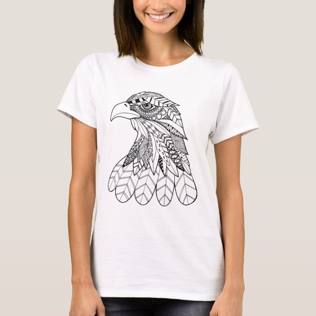 Camiseta Águila inspirada (Anverso)