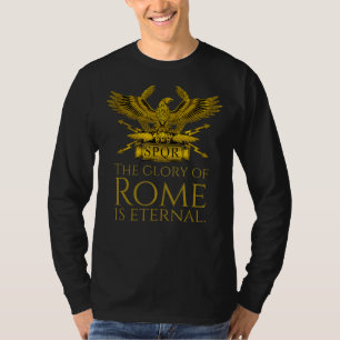 Camiseta Águila Legionaria Romana Spqr La Gloria De Roma