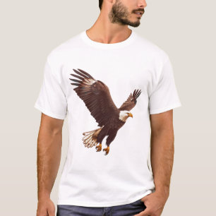 Camiseta Águila Majestuosa en Vuelo Arte