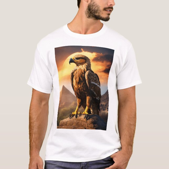 Camiseta Águila Mexicana: Auge majestuoso sobre horizontes  (Anverso)