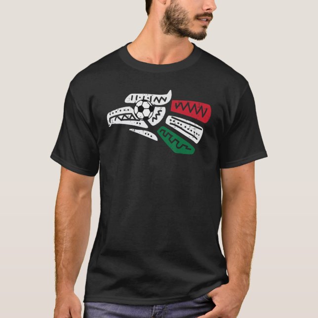 Camiseta Aguila Mexicana Baloncesto Hombres Mujeres Niños G (Anverso)