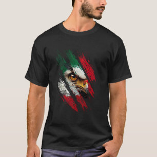 Camiseta Águila Mexicana Majestuosa Garra Rascado Pájaro Na