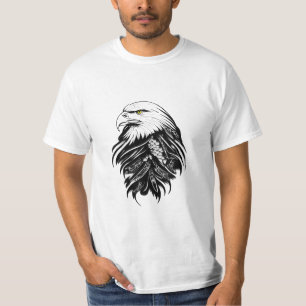 Camiseta Águila Naturaleza animal silvestre Ilustracion art
