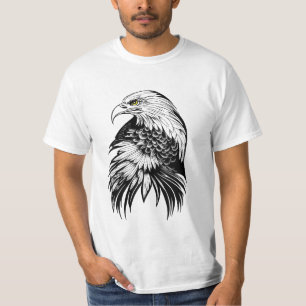 Camiseta Águila Naturaleza animal silvestre Ilustracion art
