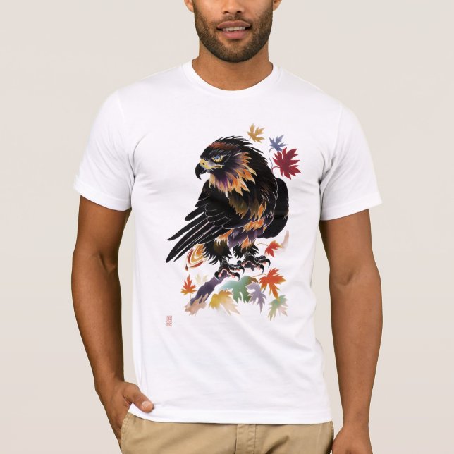 Camiseta Águila negra tradicional (Anverso)