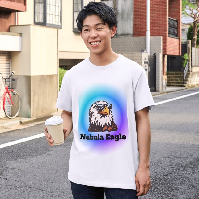 Camiseta Águila Neon Nebulosa (Subido por el creador)
