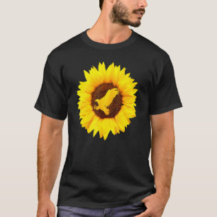 Camiseta Águila Para Hombres Hombres Hombres Halcón Girasol
