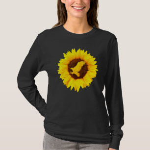 Camiseta Águila Para Hombres Hombres Hombres Halcón Girasol