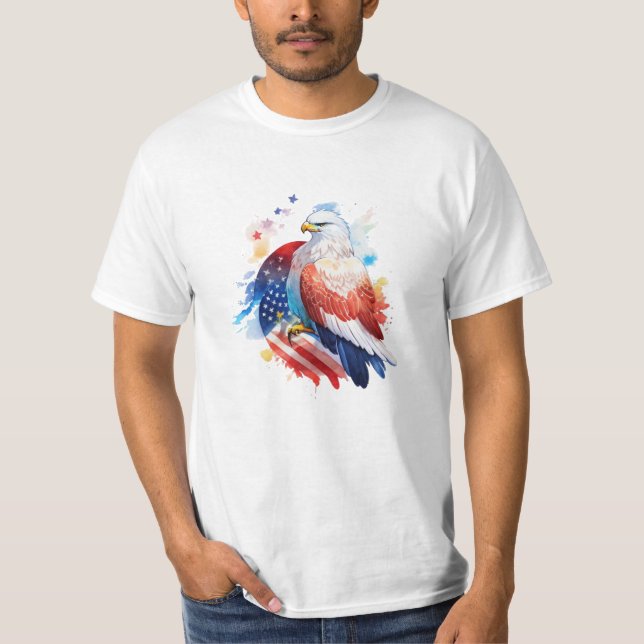 Camiseta Águila Patriótica (Anverso)