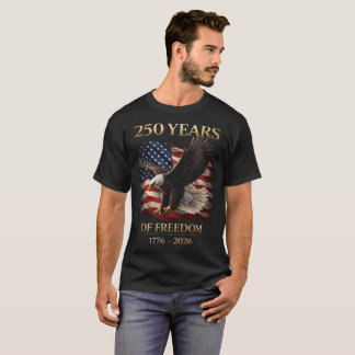 Camiseta Águila Patriótica 250 Años de Libertad