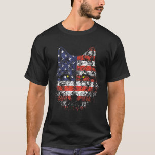 Camiseta Águila Patriótica 4 De Julio Bandera Estadounidens