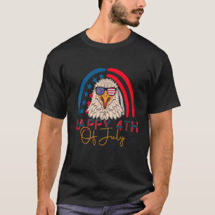Camiseta Águila Patriótica 4 De Julio Bandera Estadounidens
