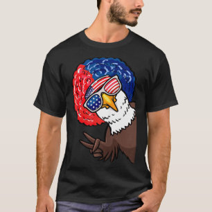 Camiseta Águila Patriótica 4 De Julio Día De La Independenc