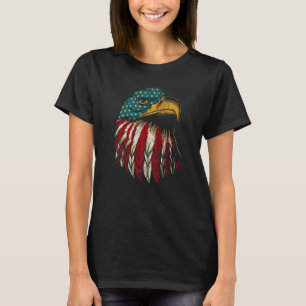 Camiseta Águila Patriótica 4 De Julio Eagle Estadounidense 