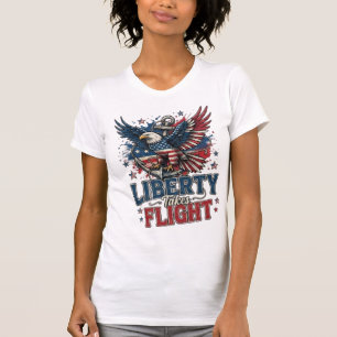 Camiseta Águila Patriótica – Águila Calva de la Ba