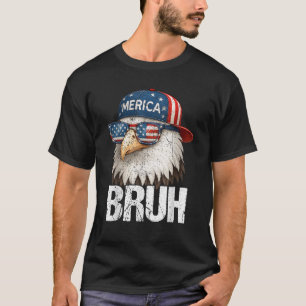 Camiseta Águila Patriótica Americana Bruh Cuarto 4 De Julio