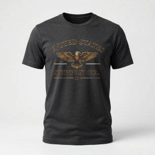 Camiseta Águila Patriótica de la Compañía de Suministros Vi