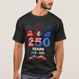 Camiseta Águila Patriótica del 250 Aniversario de EE. UU. 1