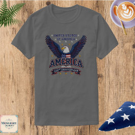Camiseta Águila Patriótica USA 250 Aniversario