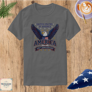 Camiseta Águila Patriótica USA 250 Aniversario