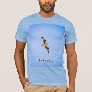 Camiseta Águila pescadora. Libertad y alegría