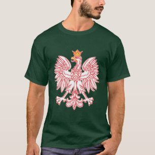 Camiseta Águila Polaca Especulada En Rojo