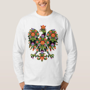 Camiseta Águila polaca Polonia Wycinanki Emblem, folklore p