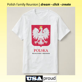 Camiseta Águila polaca 🦅 reunión familiar Polski Polonia