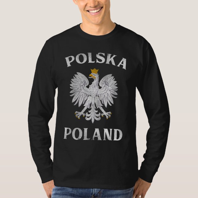 Camiseta Águila Polaca T Polonia Escudo De Armas Polska (Anverso)