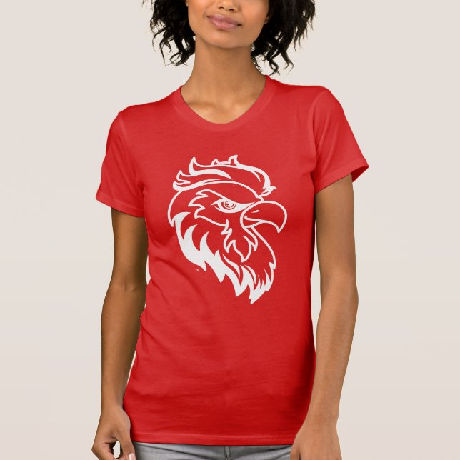 Camiseta Aguila Roja de la Universidad Estatal de Jacksonvi (Anverso)