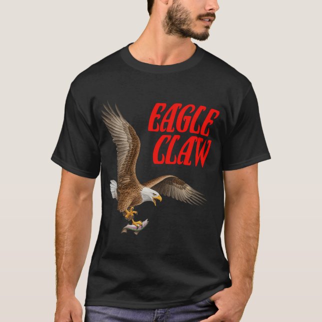Camiseta Águila (Texto Rojo) (Anverso)