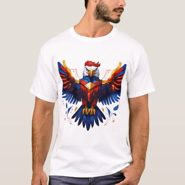Camiseta "Águila voladora" (Anverso)