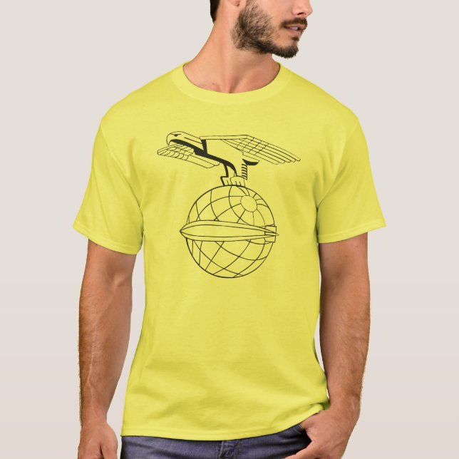 Camiseta Águila y Globo DZR (Anverso)