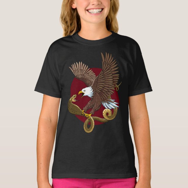 Camiseta Águila y serpiente (Anverso)