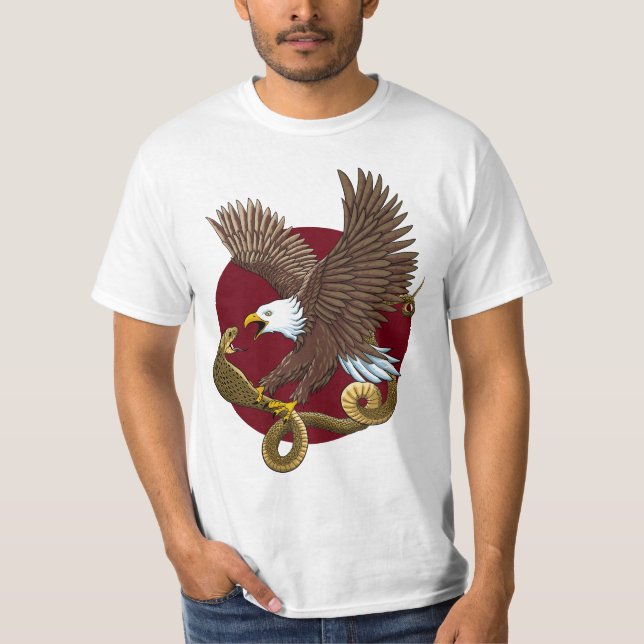Camiseta Águila y serpiente (Anverso)