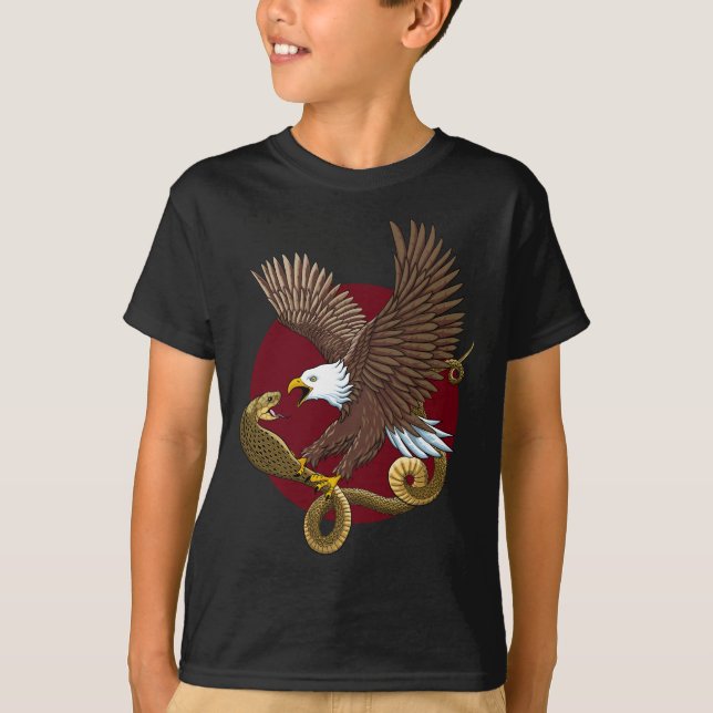 Camiseta Águila y serpiente (Anverso)