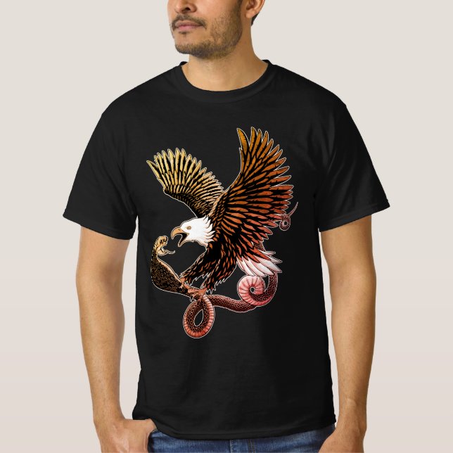 Camiseta Águila y serpiente (Anverso)