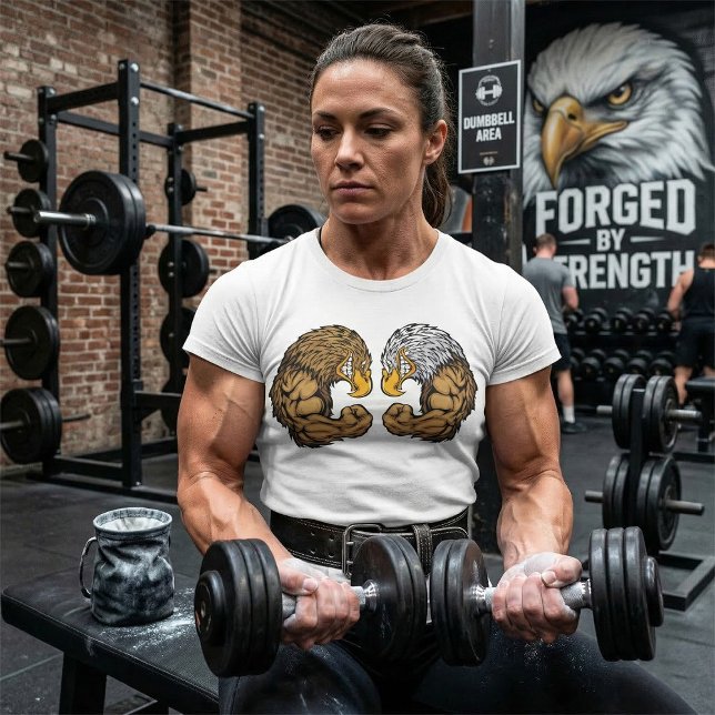 Camiseta Águilas con músculos (Subido por el creador)
