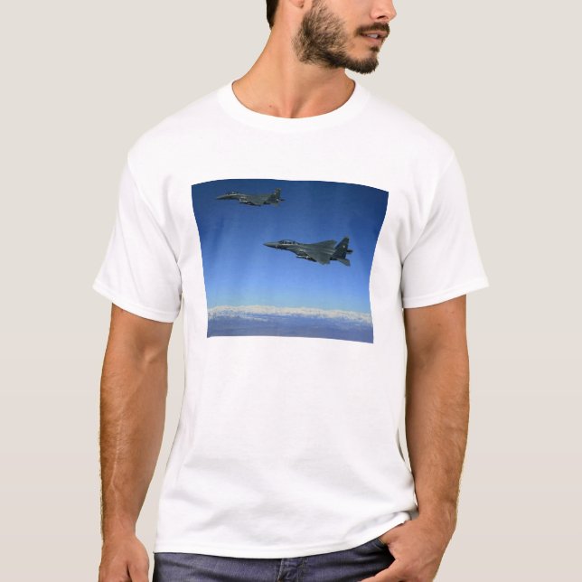 Camiseta Águilas de ataque F-15E de la Fuerza Aérea de los  (Anverso)